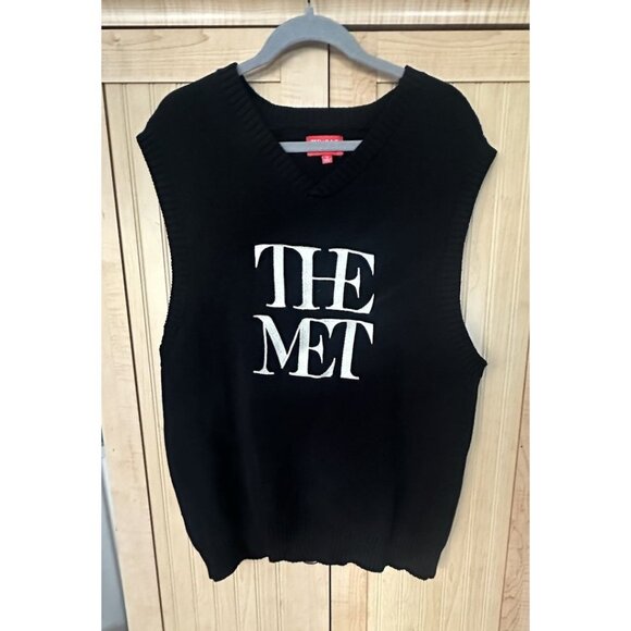 THE MET X PACSUN Sweater Vest V Neck Size Medium Metropolitan Museum Of Art - Picture 4 of 4